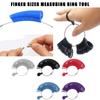 Folulus Finger Ring Sizer  Gauge Measure Tool Jewelry Sizing Tools Rings Size 0-13