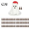 Spooky Room Ornament Resin Ghost Incense Burner, Christmas Hat Holder, with Burner Cones, Cone Holder for Yoga Home Halloween Decor Gifts Lovers