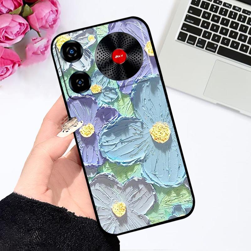 Case For Nubia Music 2 Phone Cover Music2 4G Soft Silicone TPU Coque Shell For ZTE nubia Music Bumper Fundas Cases Color Painted