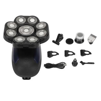 Электрический триммер Машинка Быстрая зарядка Беспроводной Перезаряжаемый 9 режущих головок Водонепроницаемый 3D