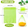 100Pcs Fruit Insect Proof Mesh Bag, Vegetable and Fruit Bird and Insect Proof Mesh Bag