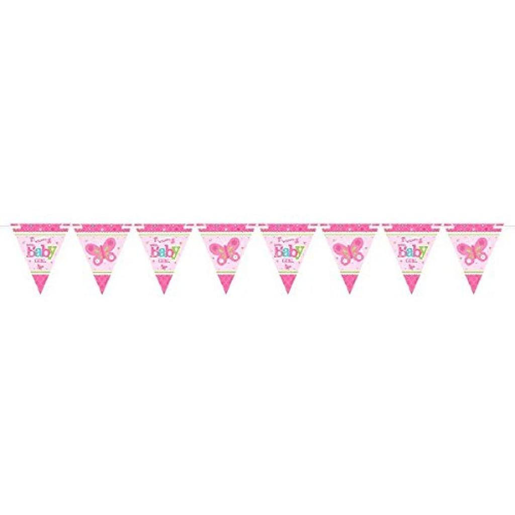 Amscan Welcome Baby Girl Banner