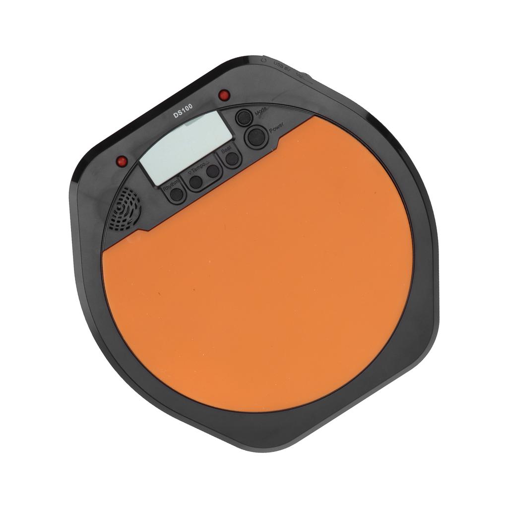 Drum Metronome Practice Pad Simulation Digital LCD Display Electronic for Drummer S Training