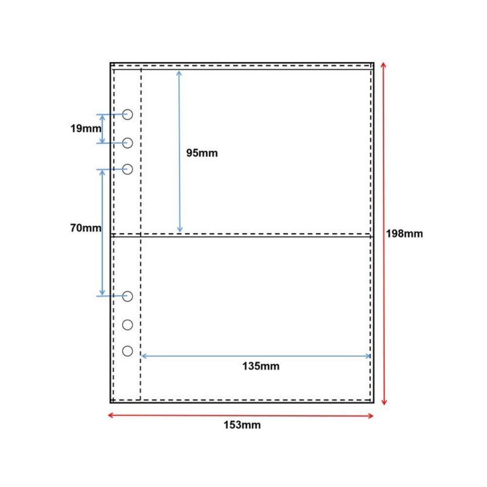 Water Ripple Photocards Holder Transparent Card Booklet Kpop Idol Photo Storage