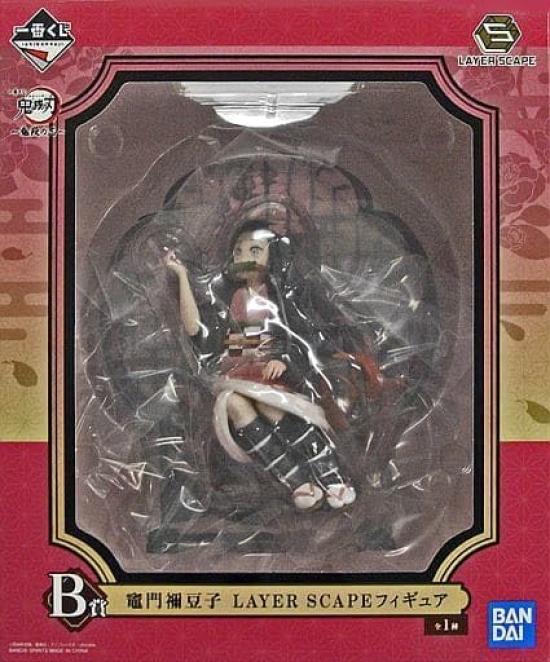 Ichiban Kuji Demon Kimetsu no Yaiba Demon Will B Prize Незуко Камадо СЛОЙ SCAPE фигура 1 тип в общей сложности Slayer Slayer's