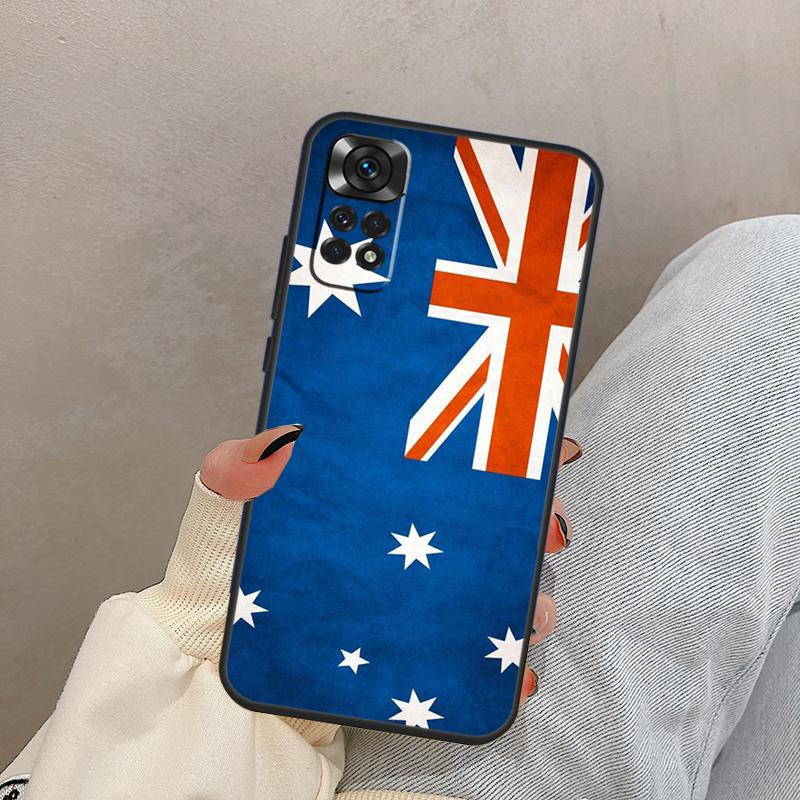 Australia Flag For Xiaomi Redmi Note 14 13 9 10 11 12 15 Pro Plus Case Cover For Redmi 15 C 13C 12C 10C 14C