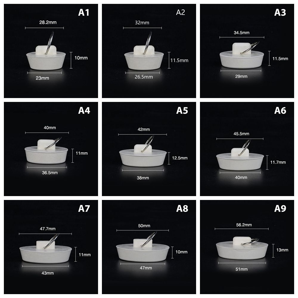 Герметичная кухонная пробка для слива с кольцом для вытягивания, сантехнические принадлежности, пробка для слива в полу, заглушка для раковины