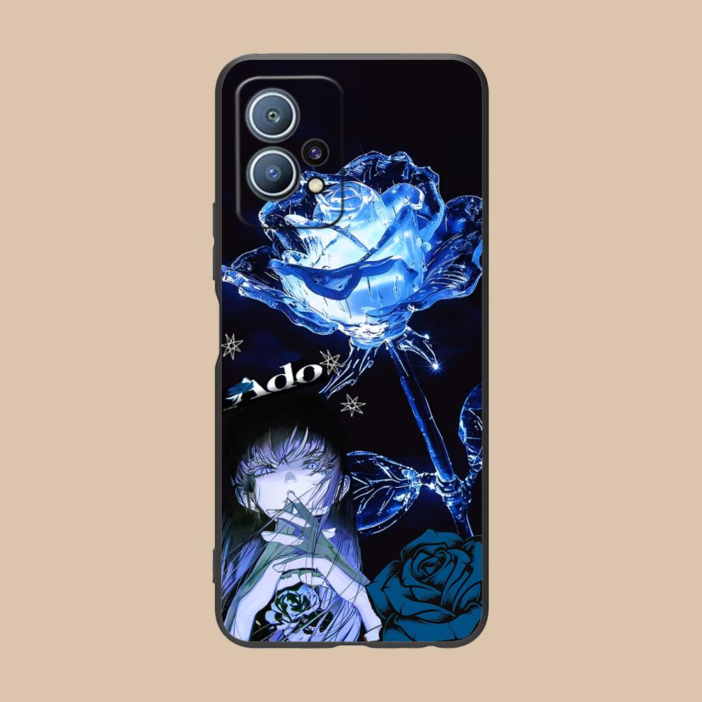 Аниме чехол Ado Rose для мобильного телефона Huawei P60 P50 P40 P30 P20 P10 P9 P8 Pro Lite Plus Цветной печатный чехол Роскошный Красивый