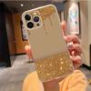 Чехол для телефона для Iphone 14 Pro Max 13 12 11 Pro Max Xs Xr X 12mini 7 8 Plus Se, блестящий чехол из розового золота, принципиально