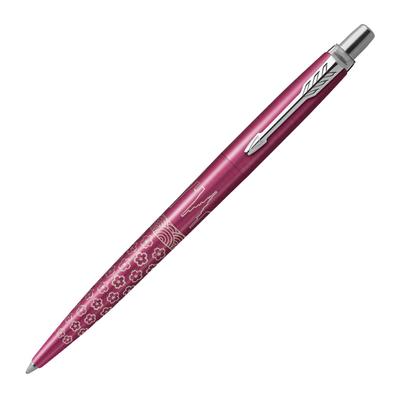 Шариковая ручка PARKER Jotter Special Edition Tokyo Pink CT Medium Point на масляной основе Подарочная коробка Подарочный люкс 2198215