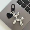 Fashion Keychain Punk Y2K Balloon Dog Keychains for Women Bag Pendant Jewelry Trinket Girl's Car Key Ring Key Chain Accessories