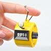 Handheld Tally Counter 4-Digit Number Clicker Counter Coaching Knitting Fishing Golf Sports Event Hand Mechanical Pitch Counter