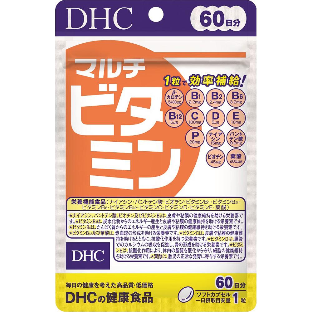 DHC DHC Health Foods 60 Мультивитамины и минералы Комплексные витамины Комплексные витамины