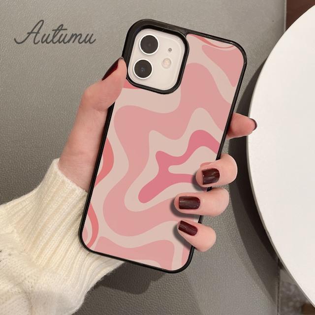 Liquid Swirl Contemporary Abstract In Light Sage Green Grey Phone Case for iPhone 11 12 13 14 Pro Max Mini XR XS SE2020 7 8 Plus
