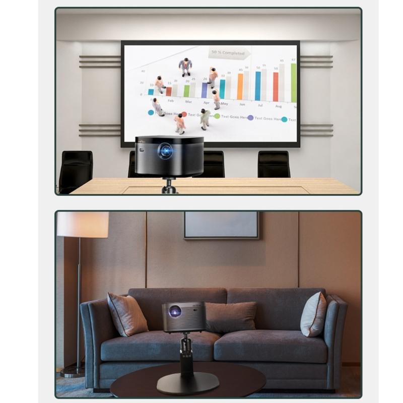 Desktop Projector Holder Small Projector Countertop Stand with 360 Rotation For LCD/DLP Video Project