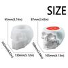 Creative Skull Candle Jar Molds 3D Halloween Candle Jar Mold  for Beginners