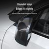 Tesla Model Y Real Carbon Fiber Rearview Mirror Protective Cover