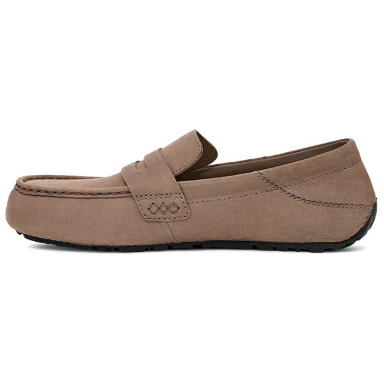 UGG Повседневные лоферы из овчины в стиле heritage Мужские Серо-коричневые 1166762-SKP