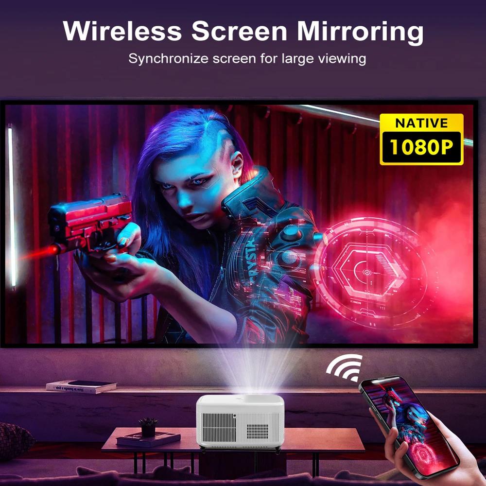 2025 Vivicine K6 Проектор Full HD WiFi Android Смарт Портативный Мини-проектор