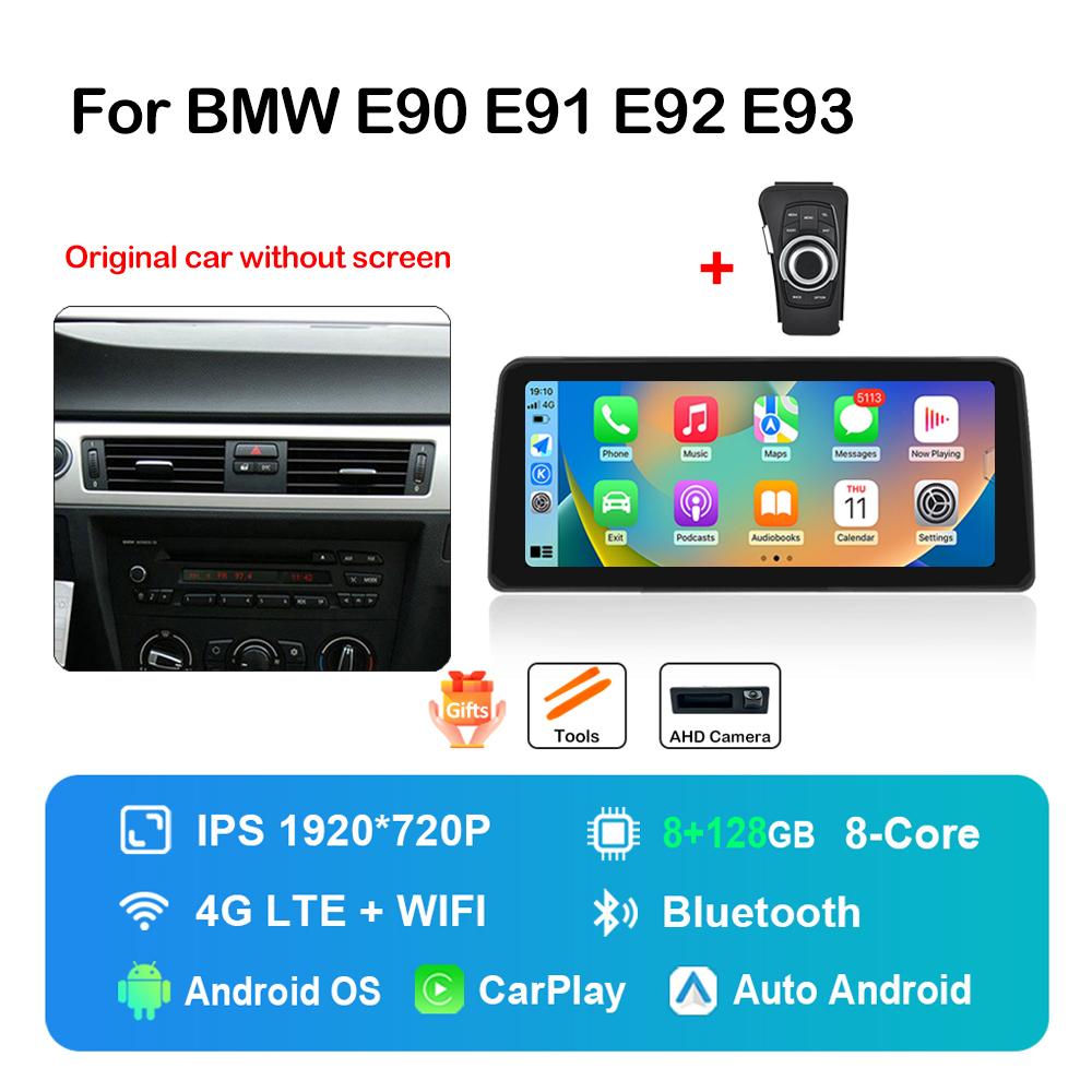 12,3-дюймовый Android автомобильный радио мультимедийный плеер для BMW 3 серии E90 E91 E92 E93 2005 - 2012 GPS HD сенсорный экран DSP стерео
