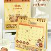 Kalendar Panda Animal Calendar Standing Flip 2025 Calendar Ornaments  Itinerary Record