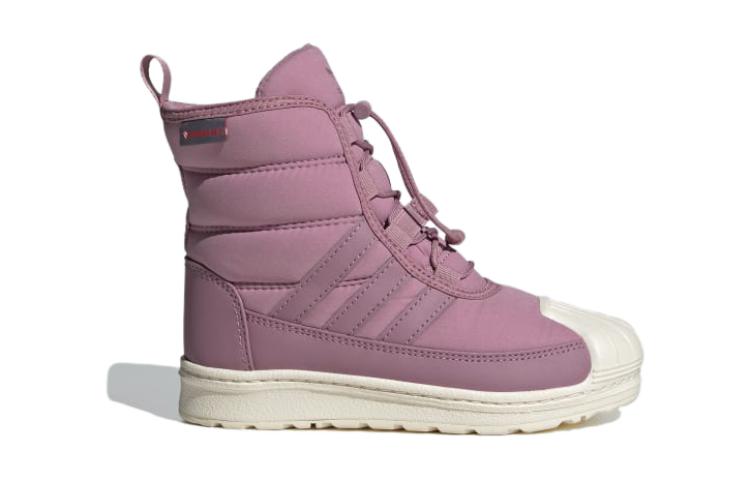 adidas Оригиналы SUPERSTAR 360 2.0 Амортизация Устойчивые к истиранию Термостойкие Высокие Детская Повседневная Обувь Орхидея Фиолетовый ID9726