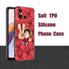 Anime One Piece Luffy Black  Phone Case For Xiaomi Redmi 7A 8A 9A 10A 11A 9C 10C 12C 13C 11 Prime A1 A2 Plus 12 4G Note 9T 12R
