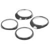 Central Control Air Outlet Trim Rings Carbon Fiber Style Decoration Fit for Tacoma 20162020