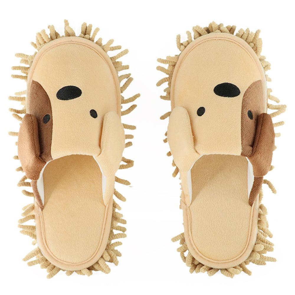 Мягкие тапочки для швабры, многоразовые тапочки для полировки пола, симпатичные тапочки для уборки пола, от пыли и грязи