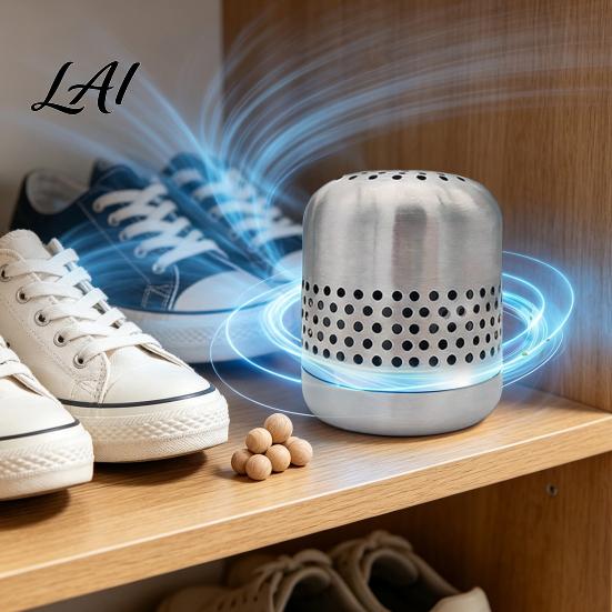 Reusable Freezer Deodorizer Stainless Steel Refrigerator Deodorizer Long-Lasting Odor Eliminator Nano-Catalytic Eliminator Removal Tool for Kitchen