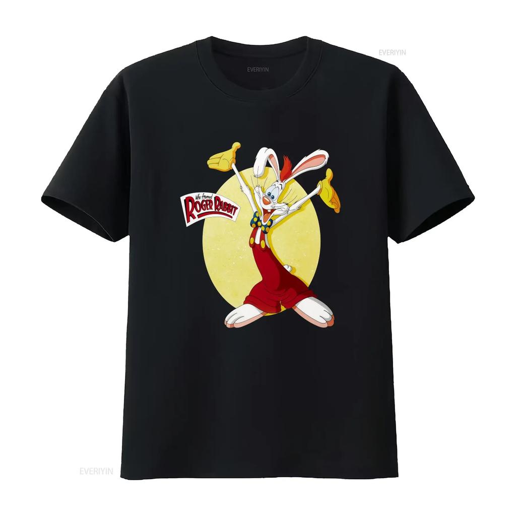 Who Framed Roger Rabbit Cartoon Print T Shirt for All Sizes S 4XL UR197 vintage Washed Casual V