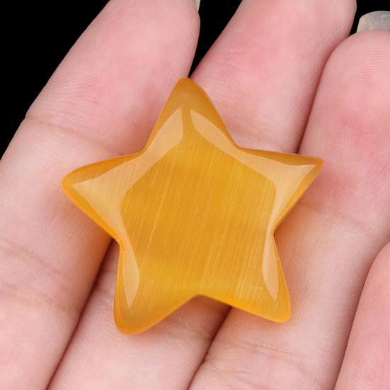 Мини-фигурка звезды из искусственного хрусталя, Звезда-целитель, Звездное украшение, Ручная резка, Карманные звездные камни для медитации, Рейки, Балансировка, Декор