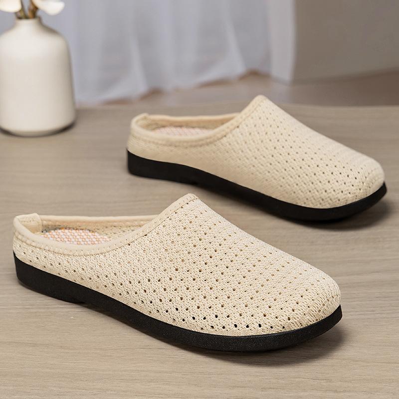 Обувь женская новые летние сандалии дышащие и легкие сандалии на плоской подошве женская обувь удобная для ношения на улице с мягкой подошвой универсальная casu