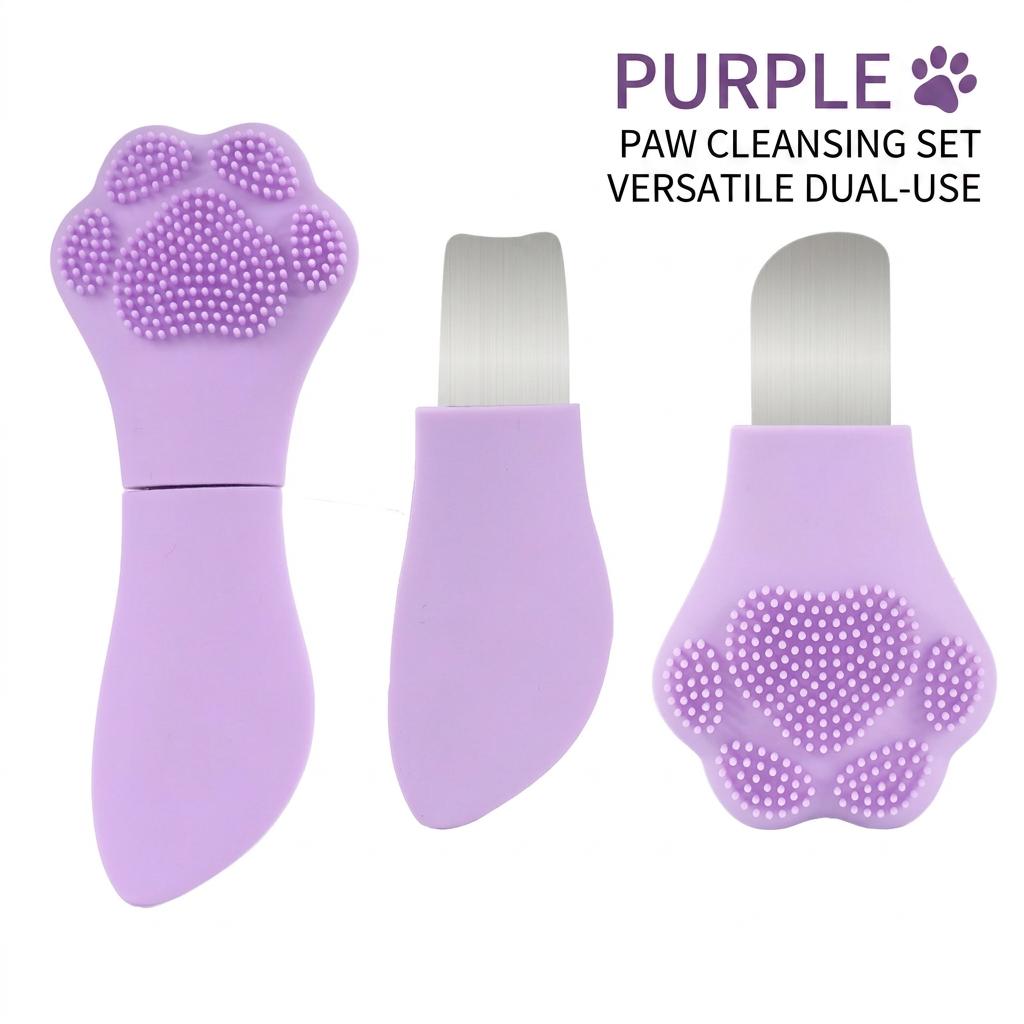 Инструмент для очищения двойного назначения Двусторонний силиконовый facial brush Инструмент для очищения лица Многофункциональная лопатка-щетка для черных точек Для ежедневного