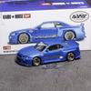 KAIDO HOUSE MINIGT 1/64 Honda NSX Открытый капот Симуляция Литье под давлением Сплав Модель автомобиля Коллекция Настольное украшение Игрушка для мальчика