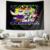 The-Nightmare-Before-Christmas Print Tapestry, Backdrop, Easy Setup, Ideal for Bedroom, Office & Living Room, with Aesthetic Wall Hanging Decor.
