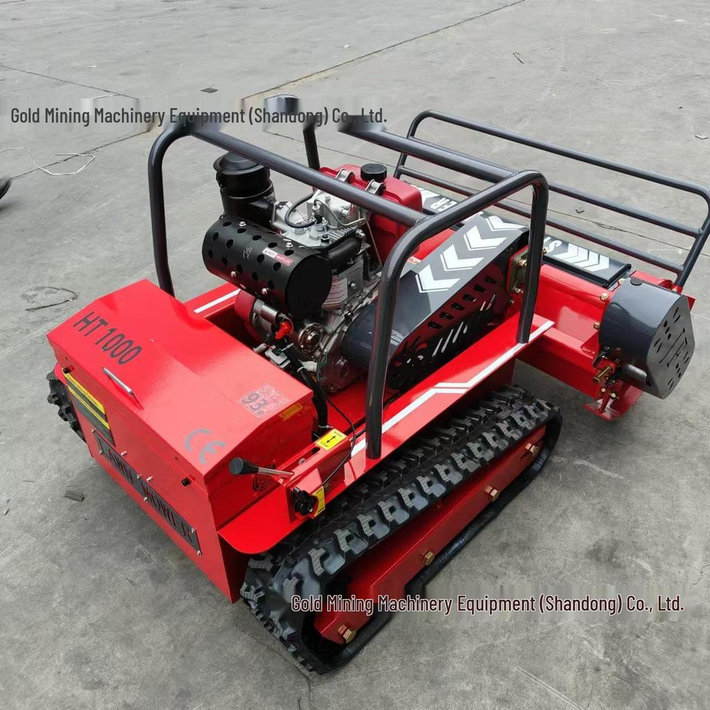USA-Export Diesel Self-Propelled Lawn Mower for Large Areas