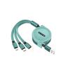 3 в 1 USB-кабель для быстрой зарядки Кабель USB Type C для iPhone Samsung Huawei Xiaomi Micro USB Lightning Cable Зарядное устройство
