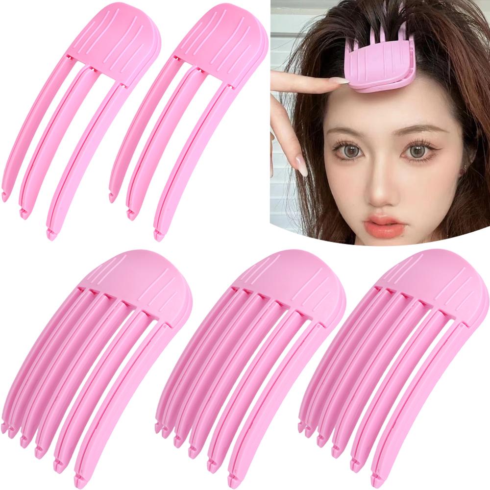 Fluffy Hair Roots Clips Comb Plastic Wind Sculpting Combs Natural Volume Curl 3 Teeth 6 Teeth High Skull Top Artifacts Wind Comb