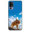Capa For TCL 40 NxtPaper 5G 2023 Lion Cat Soft Case Silicone Black Covers For TCL 40 NxtPaper 5G 40 NxtPaper Coque Fusion Bumper