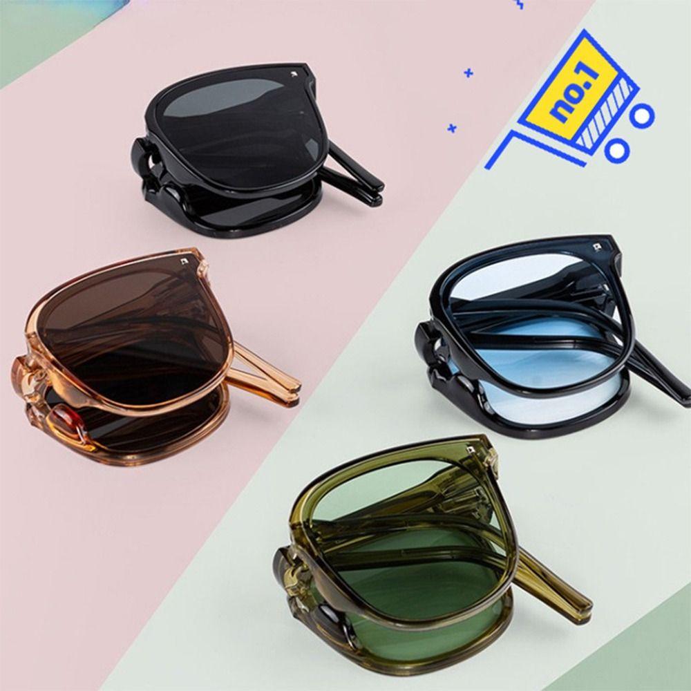 Driver Shades Foldable Sunglasses Easy Carry Goggles Fashion Folding Sun Glasses for Women & Men