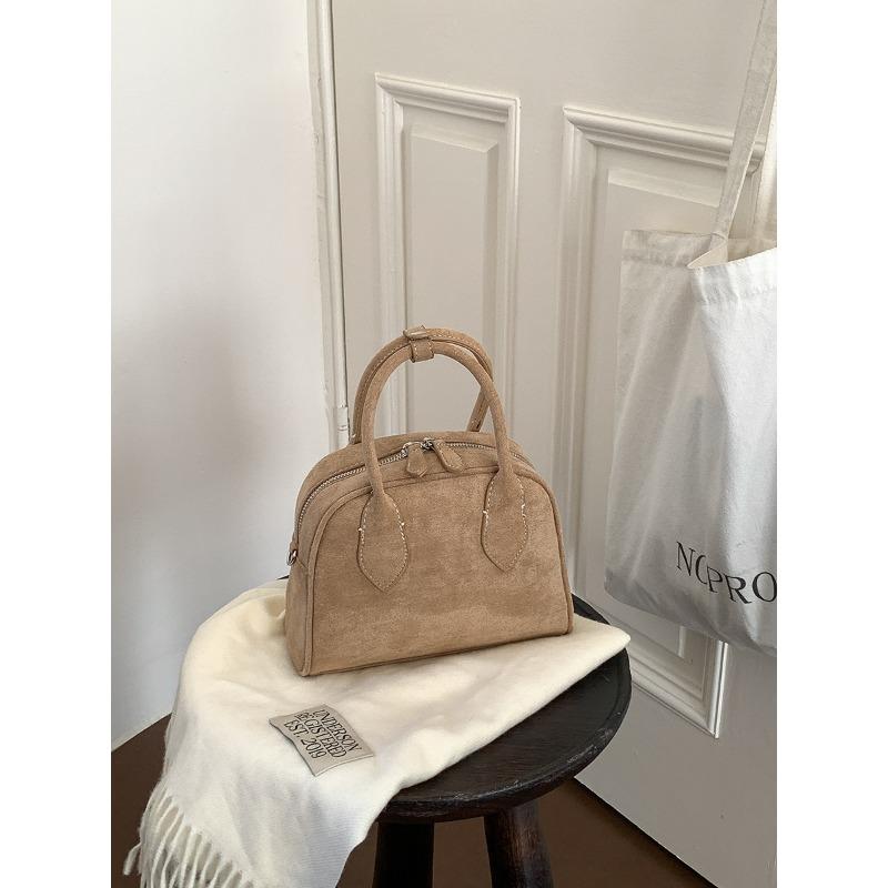 Новая портативная сумка для боулинга, ручная сумка из замши, простая универсальная сумка через плечо, женская