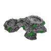 Resin Double Feeding Basin Convenient Aquarium Decoration Tank Ramp Turtle Tank Landscape  Indoor
