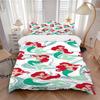 Mermaid Fantasy Print 3Pcs Bedding Setduvet Cover With 2 Bedropillowcase Home Birthday Gift