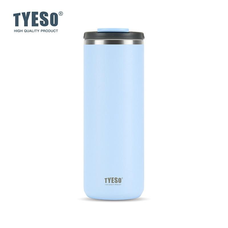 TYESO 600 мл/750 мл Термос из нержавеющей стали Термобутылка Портативная кружка для кофе и молока Дорожный стакан Сохраняет тепло/холод Водные стаканы