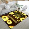 Borussia Dortmund Personalized Text Floor Rug Office Rug Design for Dining Room Balcony Bedrooms Playrooms Antislip Carpet Anime Office Decor