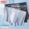 Nanjiren Men's Ice Silk Breathable Boxer Briefs