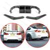 Для BMW F80 M3 F82 M4 2015 2016 2017-2020 Высококачественный Задний Бампер Губа Обвес Спойлер Глянцевый Черный Или Под Карбон
