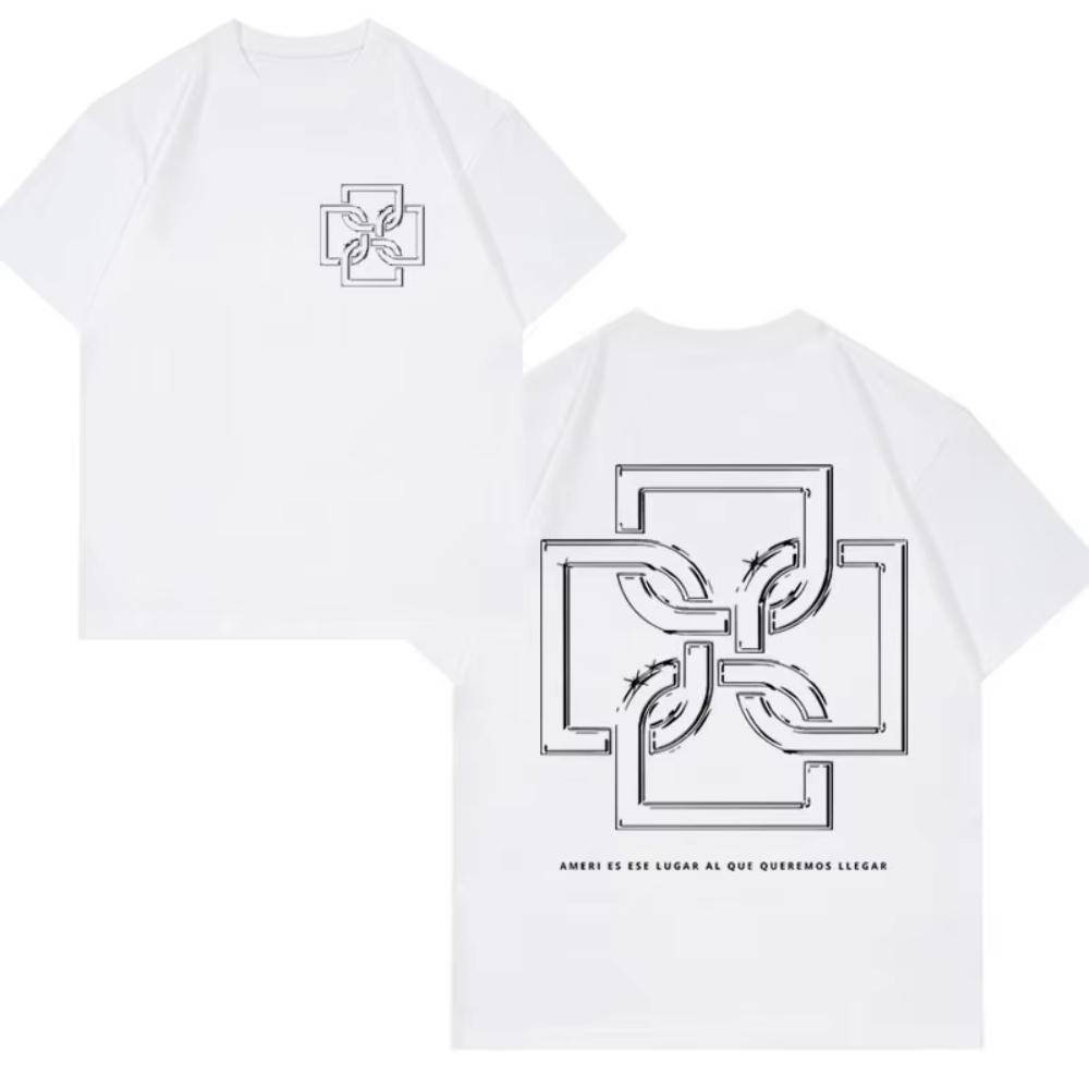 Rapper Duki Ameri Tour 2026 Graphic T Shirts Mens Womens Hip Hop Album Print Short Sleeve Tshirt Male Cotton Oversized Tshirt