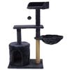 Cat Scratcher Tree House Bed Sisal Post Hammock Toy Large